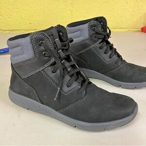 Timberland Hoverlite Boys 3 Black Hiking Boots Shoes